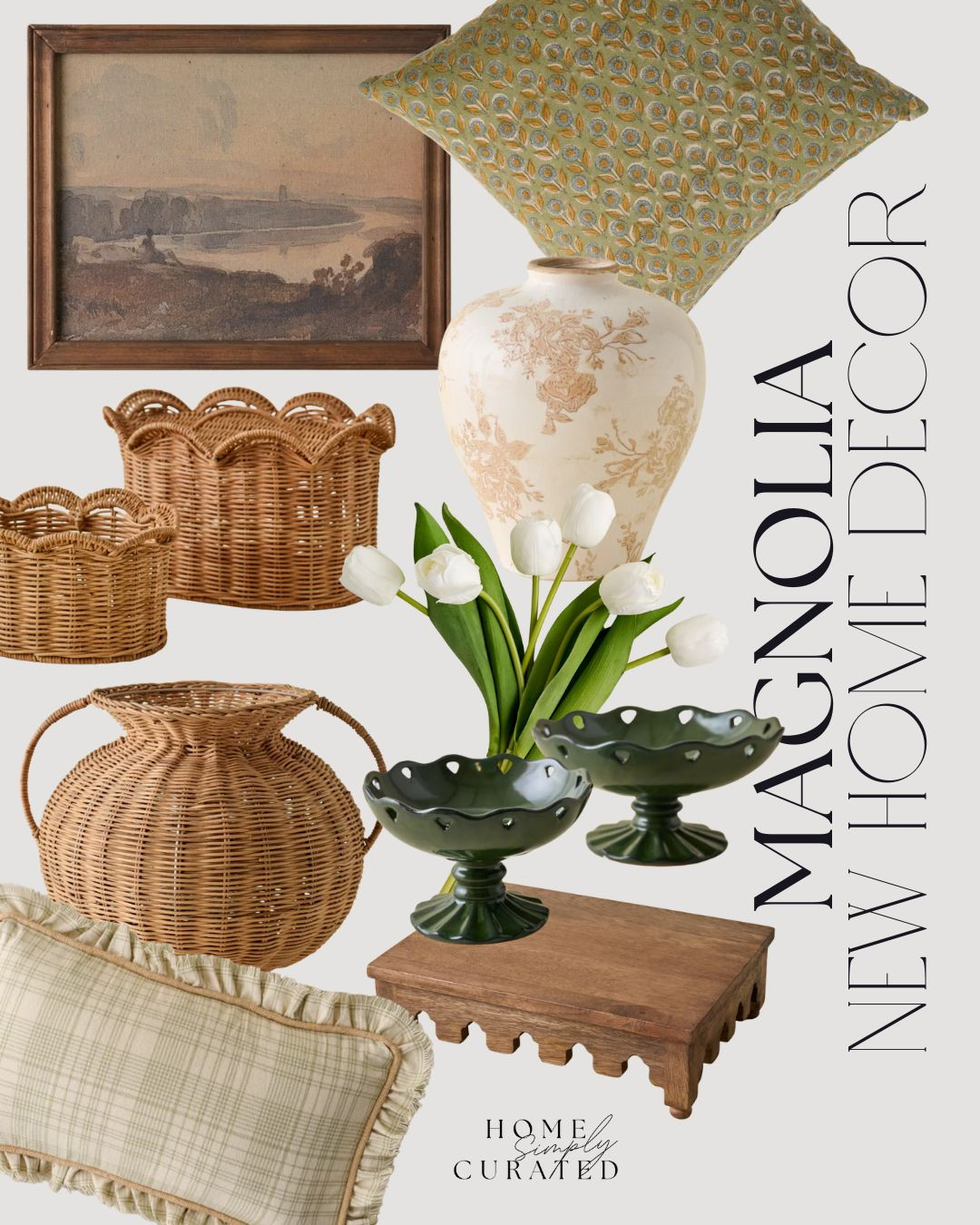 Magnolia home decor finds for spring! They have some great new arrivals - shop before they sellout!


Magnolia home decor, spring home decor, new arrivals, home finds, home decor, wicker basket, storage basket, wall art, throw pillow, ceramic vase, faux tulips, floral arrangement 

 #LTKSeasonal #LTKHome #LTKFindsUnder100