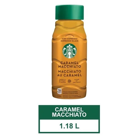 Starbucks Iced Espresso Classic Caramel Macchiato, 1.18L Bottle | Walmart (CA)