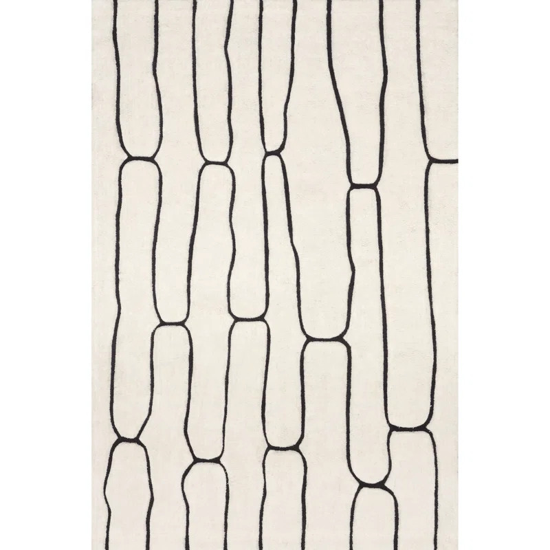 Nazco Abstract New Zealand Wool Area Rug | Wayfair North America