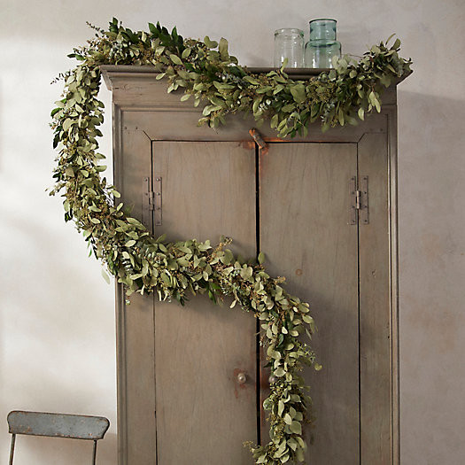 Fresh Eucalyptus + Israeli Ruscus Garland | Terrain