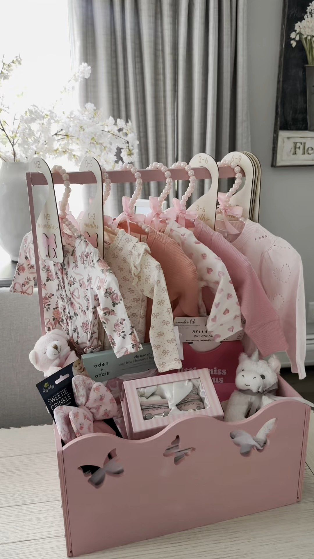 Baby shower gift basket // baby girl shower gift // baby shower gift idea

#LTKBaby #LTKParties #LTKFindsUnder50