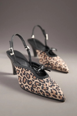 Reike Nen Pointed Ribbon Kitten-Heel Mules | Anthropologie (US)