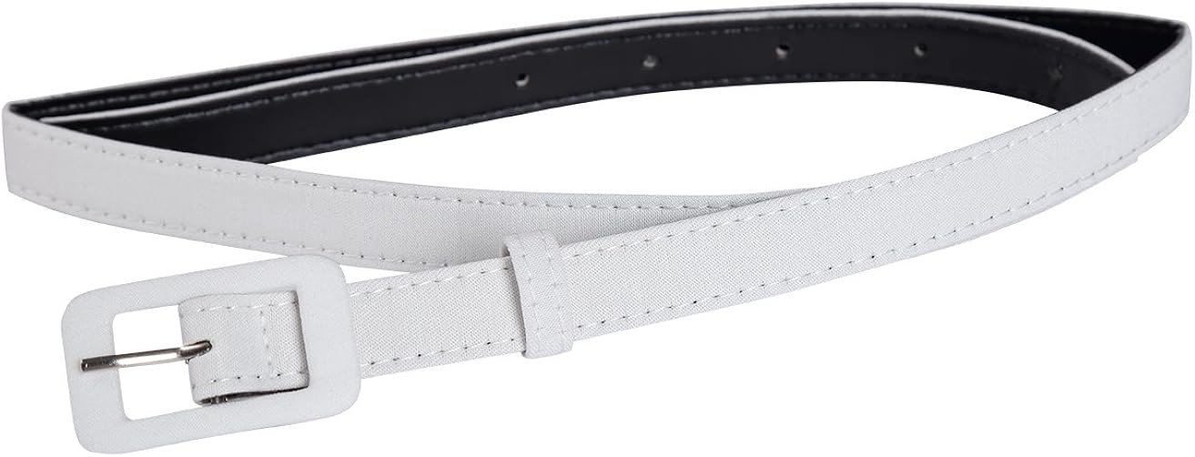 MUXXN Womens Belt- Solid Color Basic Belt for Casual Formal Dress or Jeans | Amazon (US)