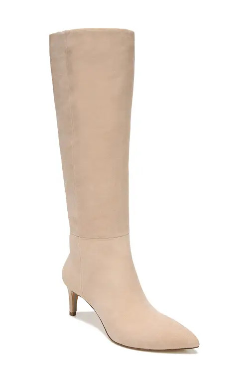 Sam Edelman Uma Knee High Boot in Warm Oat Suede at Nordstrom, Size 9 | Nordstrom