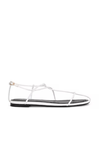 Jeffrey Campbell Trawl Flat in White from Revolve.com | Revolve Clothing (Global)