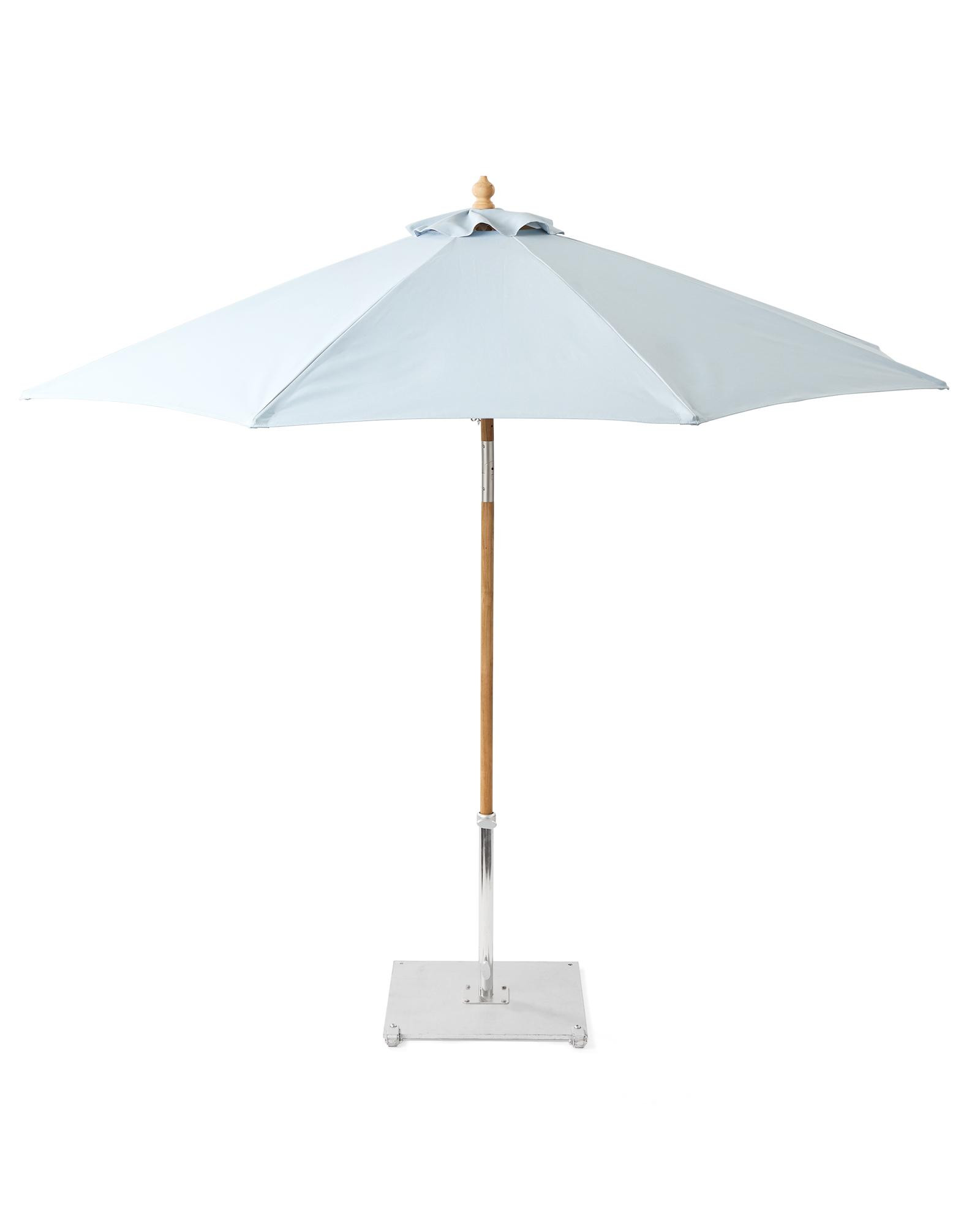 Teak Market Umbrella | Serena and Lily