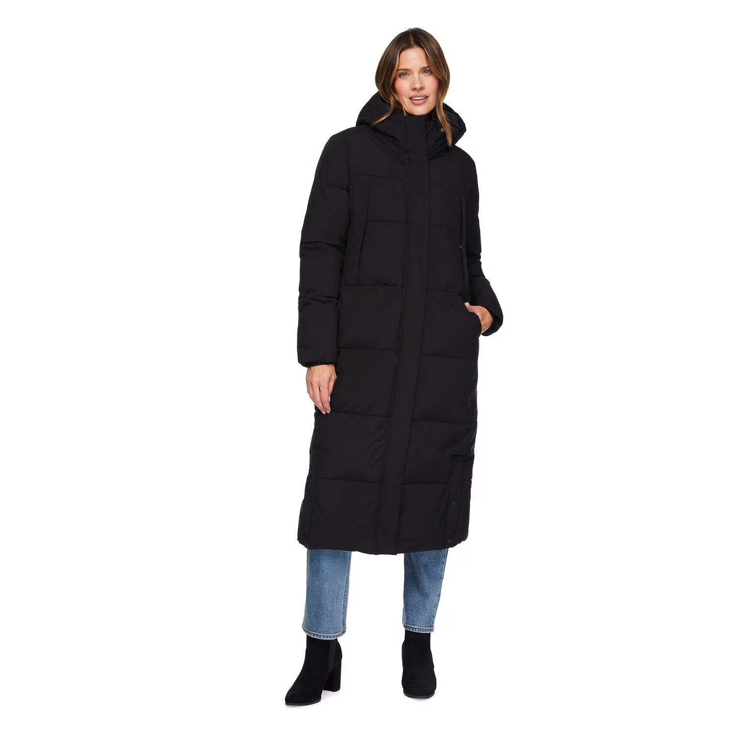 George Women's Long Puffer Coat | Walmart (CA)