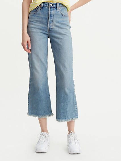 Levi's Ribcage Cropped Flare Jeans - Women's 24x26 | LEVI'S (US)
