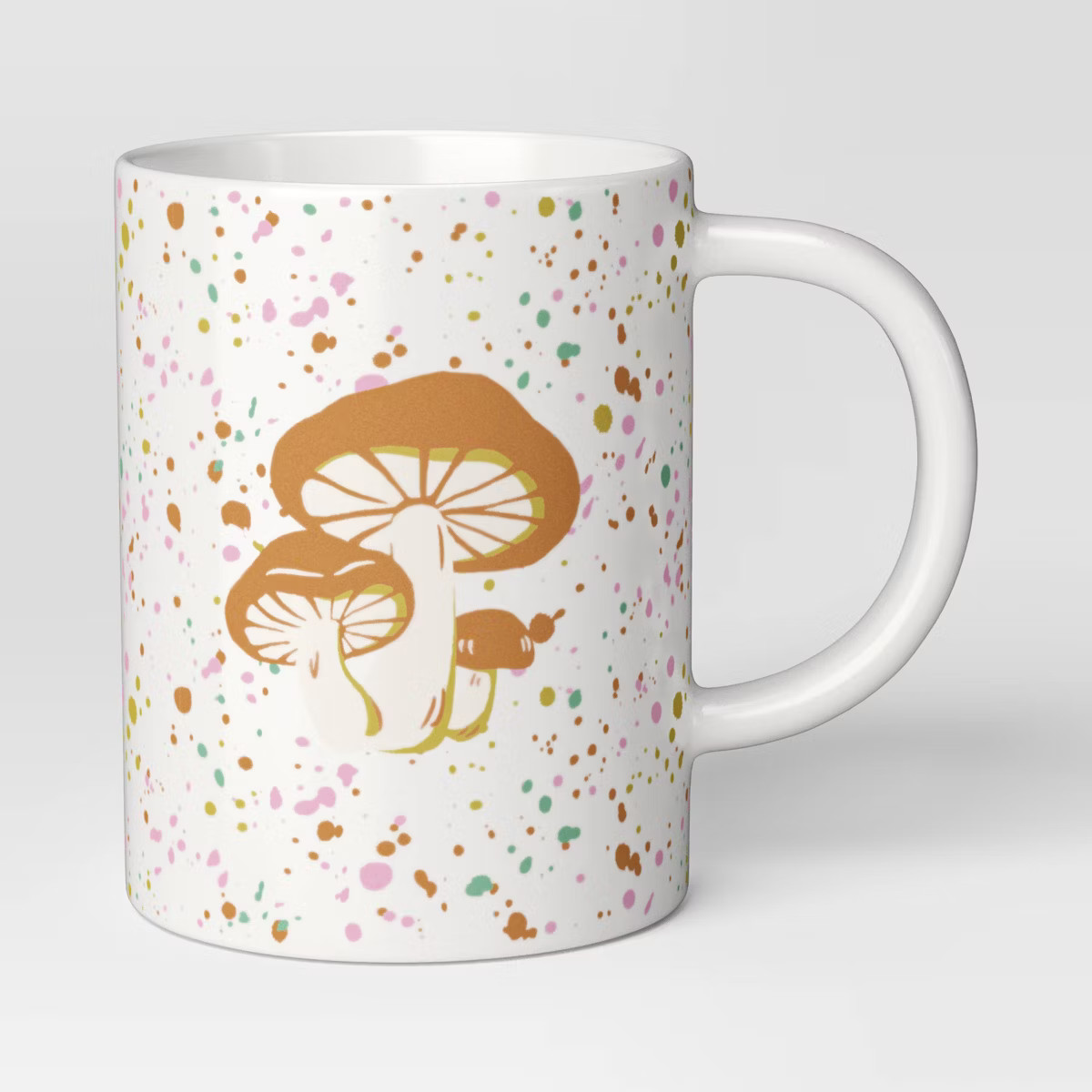16oz Mushrooms Stoneware Mug White - Room Essentials™ | Target