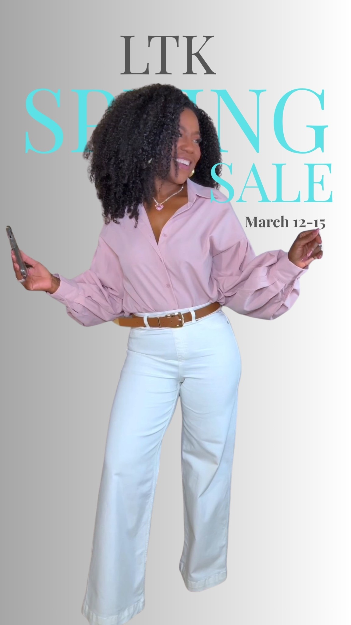 Your early heads-up: the LTK Spring Sale is coming 🌸

Mark your calendar for March 12–15 because the LTK Spring Sale is about to start and some of my favorite brands are included.

Brands like:

✨ Spanx
✨ Abercrombie
✨ Vuori
✨ Tarte
✨ Nutrafol

Over the next few days I’ll be sharing:

✔️ My top picks
✔️ Best deals worth grabbing
✔️ Outfit inspo you can shop instantly

📲 Make sure the LTK app is downloaded so you can access the sale when it starts.

Follow + save this post so you don’t miss the deals.

.

.

.

.

.#LTKFinds #LTKStyle #LTKDeals #fyp
@Spanx 

#LTKSaleAlert #LTKSpringSale