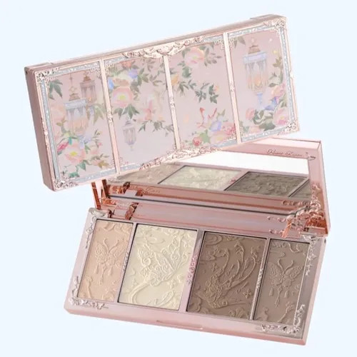 Flower Knows - Butterfly Cloud Collar Embossed Highlight & Contour Palette - 02 | YesStyle | YesStyle Global