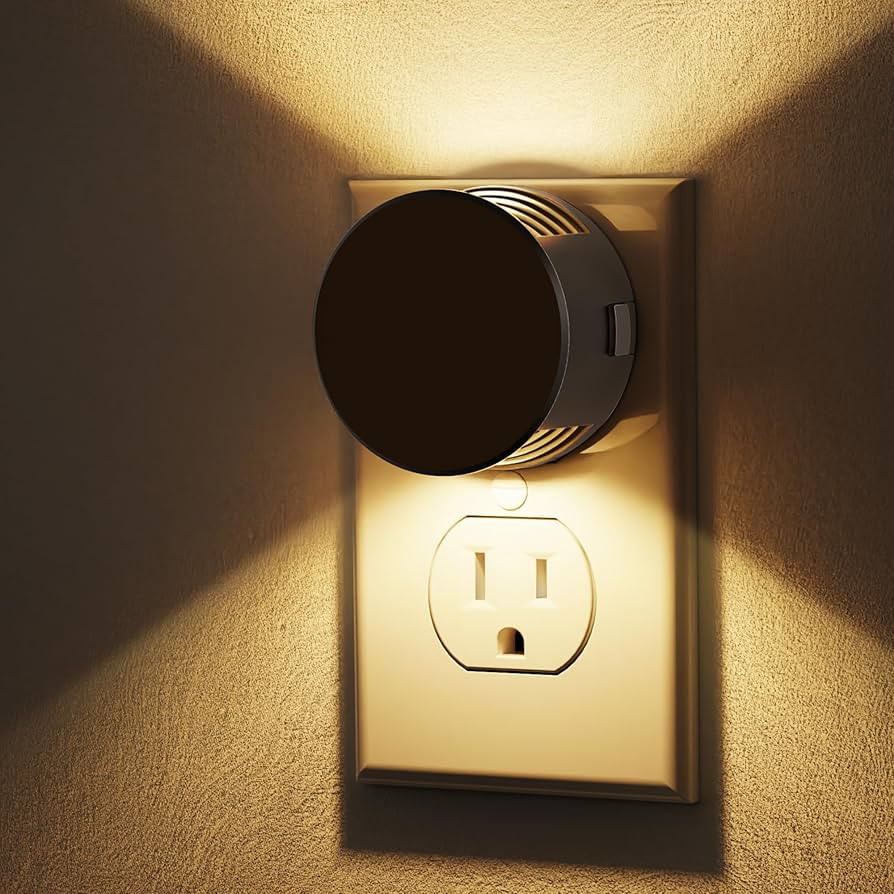 Night Lights Plug into Wall [2 Pack], Dusk to Dawn Sensor Nightlight, Brightness Adjustable, 3000... | Amazon (US)