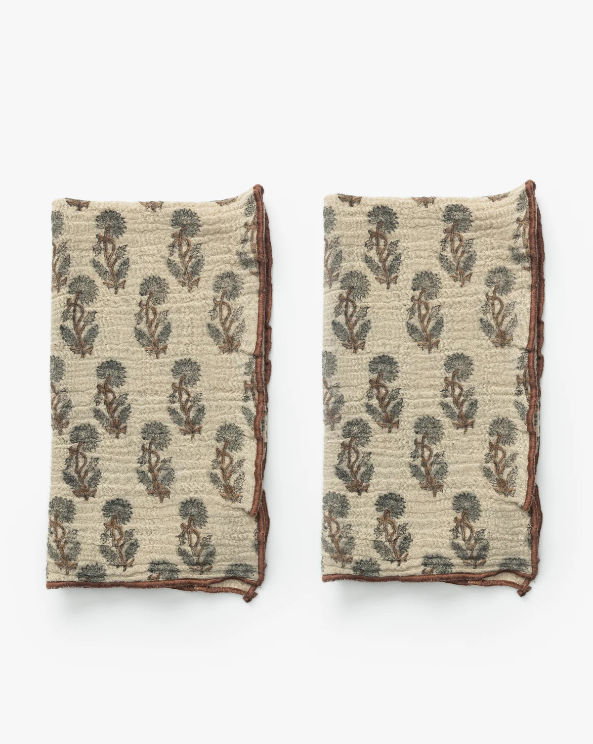 Block Print Tea Towels (Set of 2) | McGee & Co. (US)
