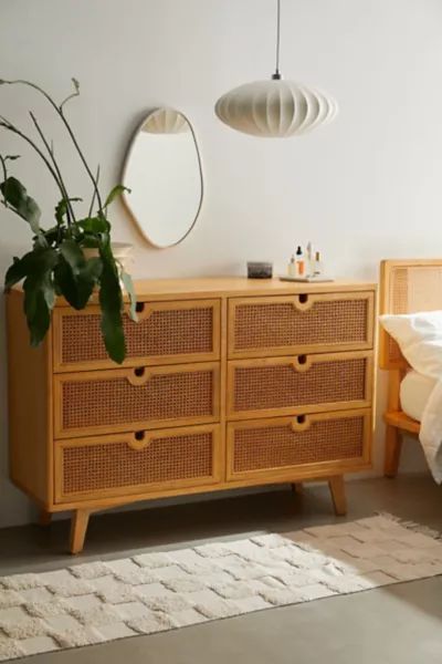 Marte 6-Drawer Dresser | Urban Outfitters (US and RoW)