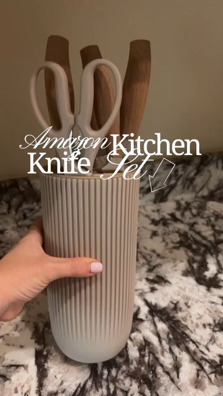 Amazon finds, aesthetic knife set , kitchen decor, home finds, home decor 

#LTKhome #LTKfindsunder50 #LTKbeauty