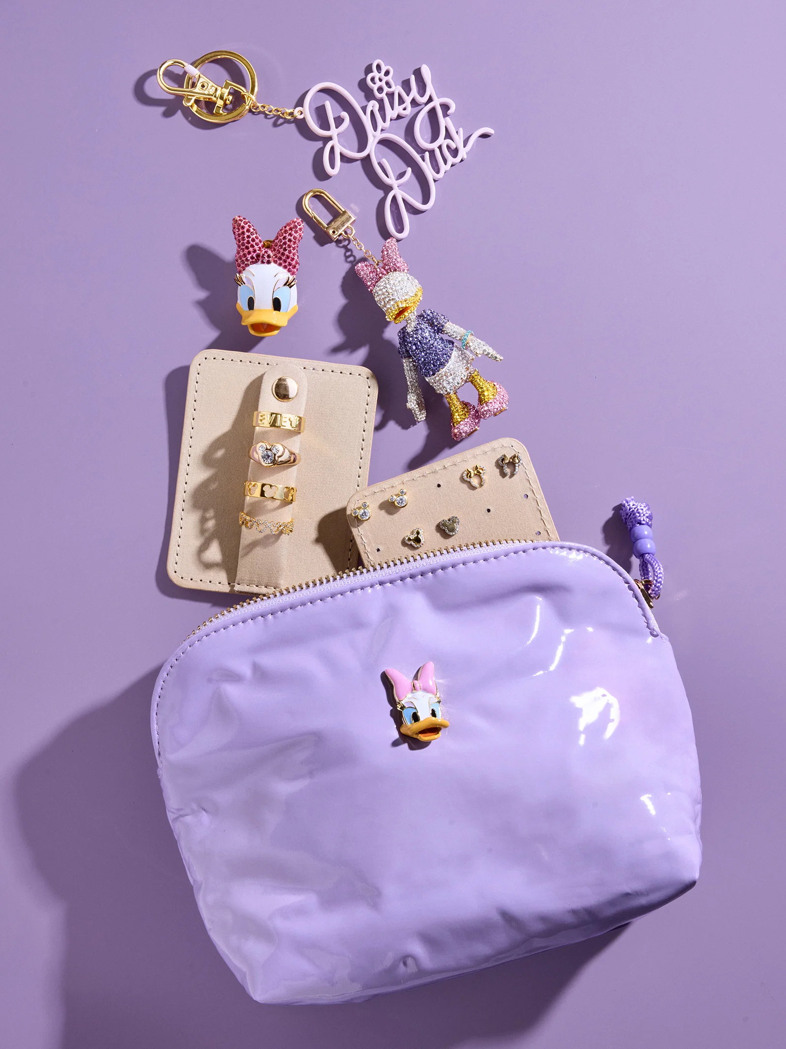 Disney Character Jewelry Storage Pouch - Daisy Duck | BaubleBar