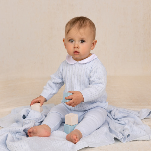 Boys Peter Pan Cable Knit Set | Feltman Brothers