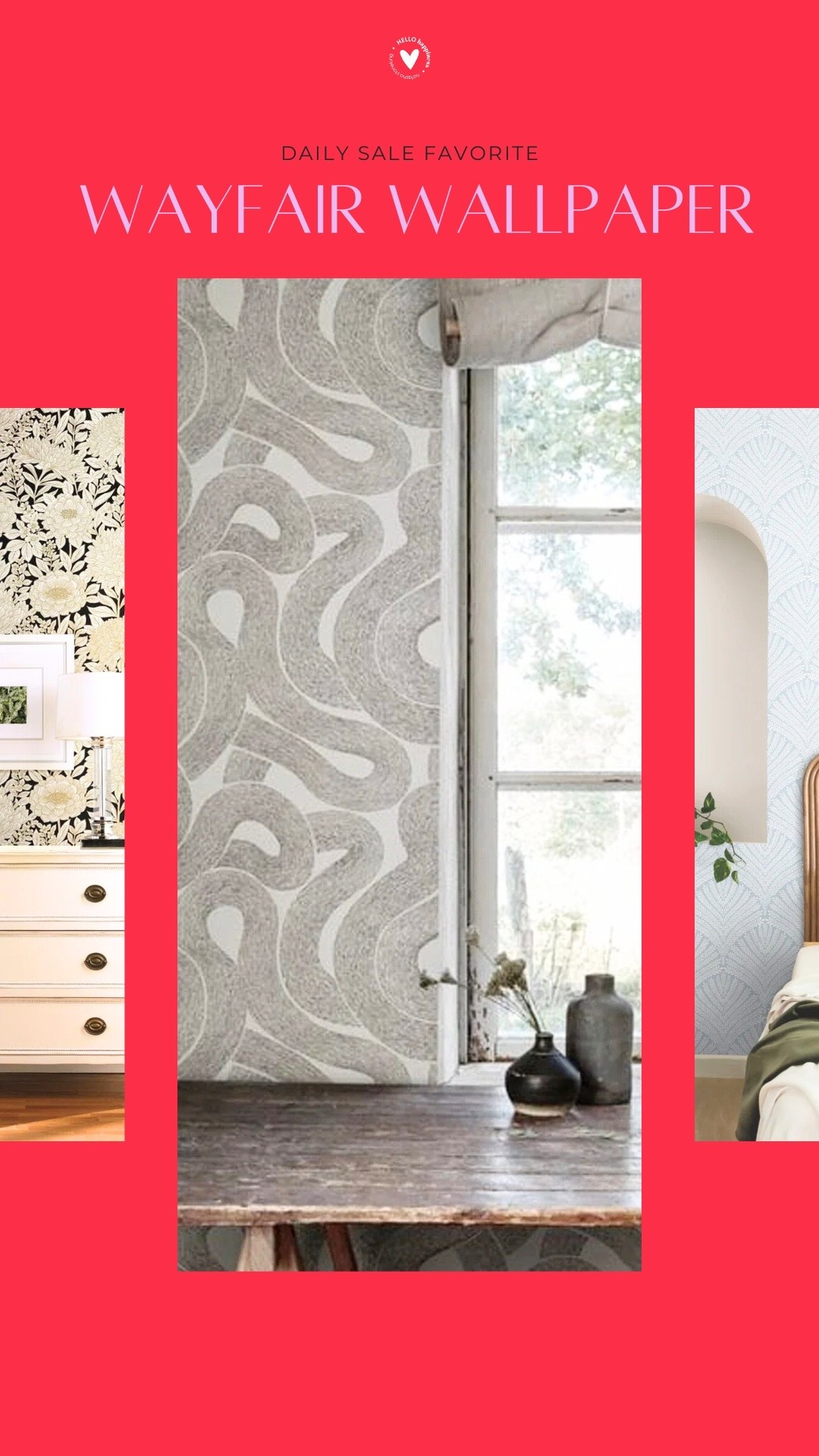 the best in wallpaper on sale at wayfair! 

#LTKHome #LTKSaleAlert