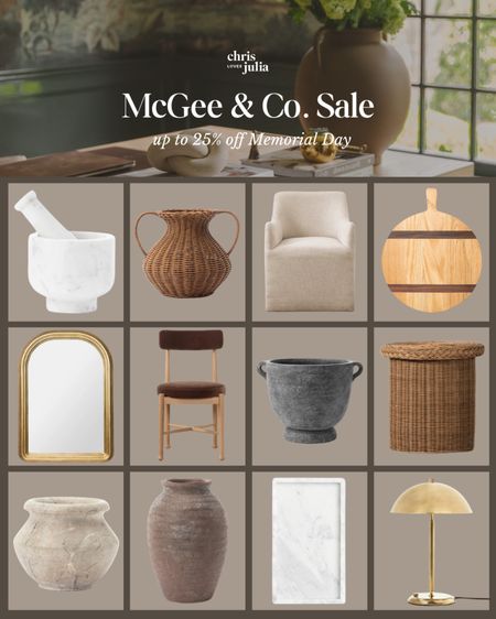 The McGee & Co. Memorial Day Sale is still live! Up to 25% off furniture & decor!! Linked all my picks from the sale below 🫶🏻

#LTKStyleTip #LTKSaleAlert #LTKHome