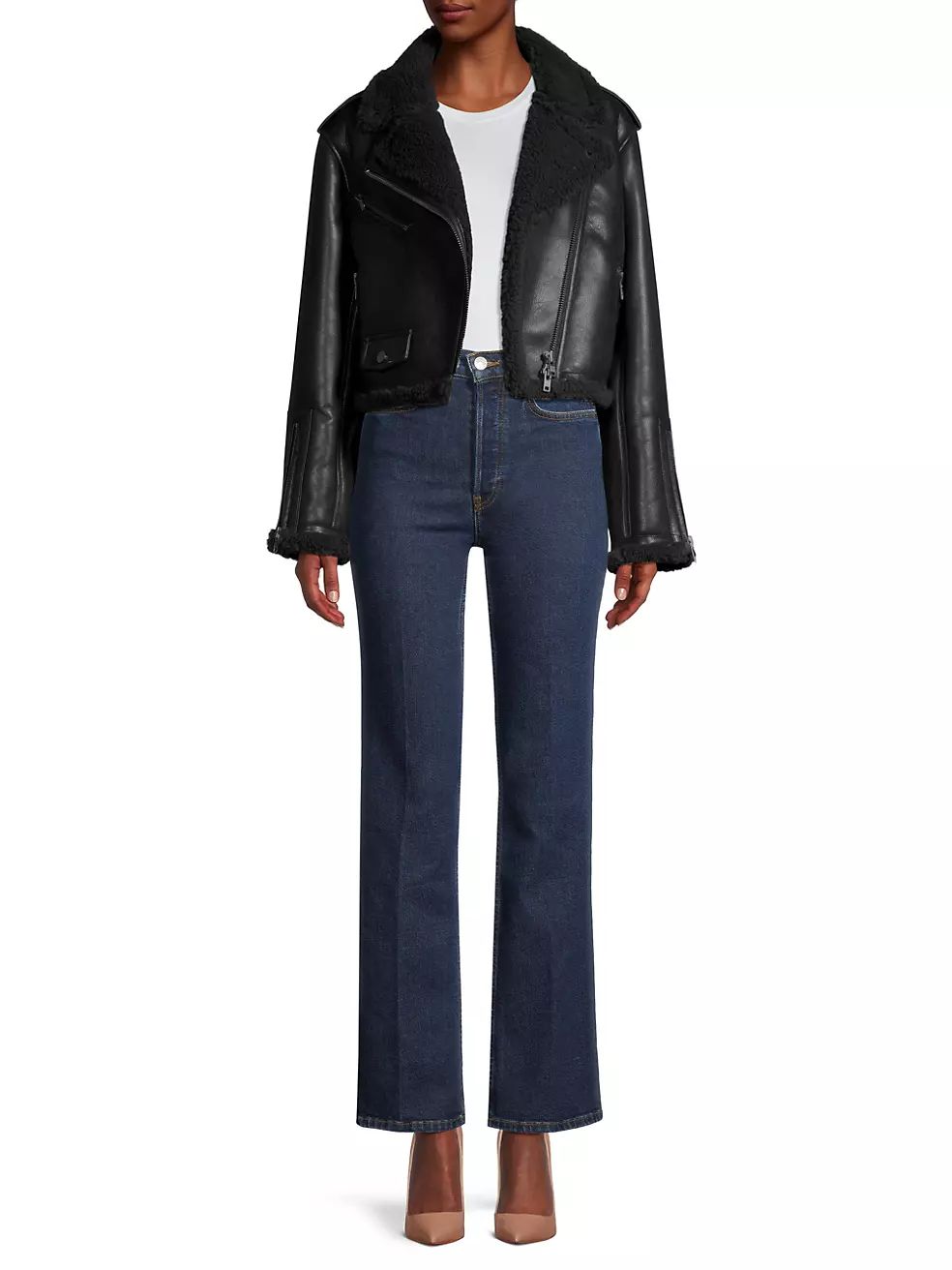 Lillia Faux Leather Jacket | Saks Fifth Avenue