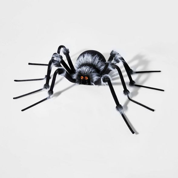 Plush Spider with Jewel Eyes XL Halloween Decorative Prop - Hyde & EEK! Boutique™ | Target