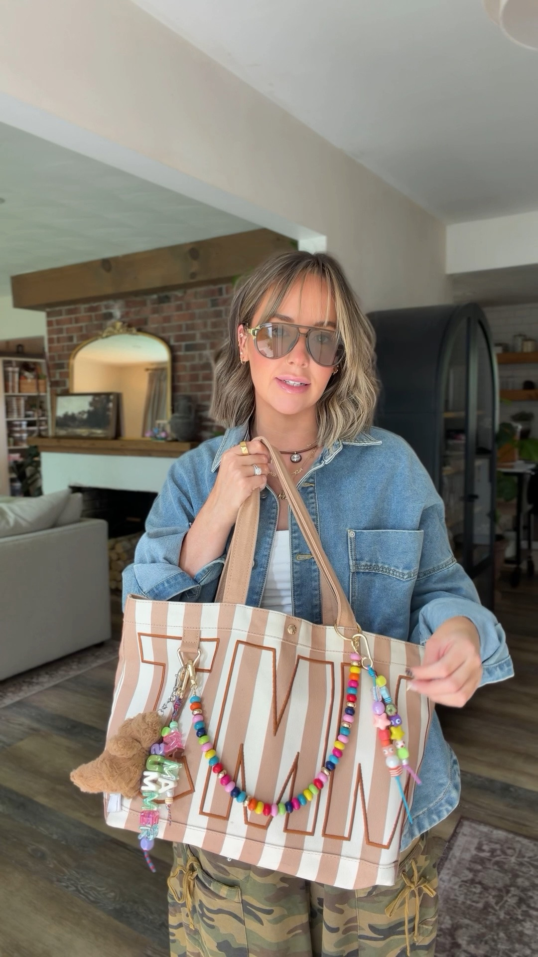 Let’s chat my everyday tote!! I have the size medium with three initials and the colorway custom dune (two stripes). I did order a three striped bag with only two initials so I’ll share when they arrives 🤎 they are such great quality, love dressing them up with charms and it’s a great everyday bag! 

BaubleBar, custom tote, everyday bag, mom bag

#LTKmomlife #LTKootd #LTKSeasonal