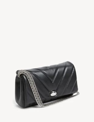 Quilted Chain Strap Shoulder Bag | M&S Collection | M&S | Marks & Spencer IE