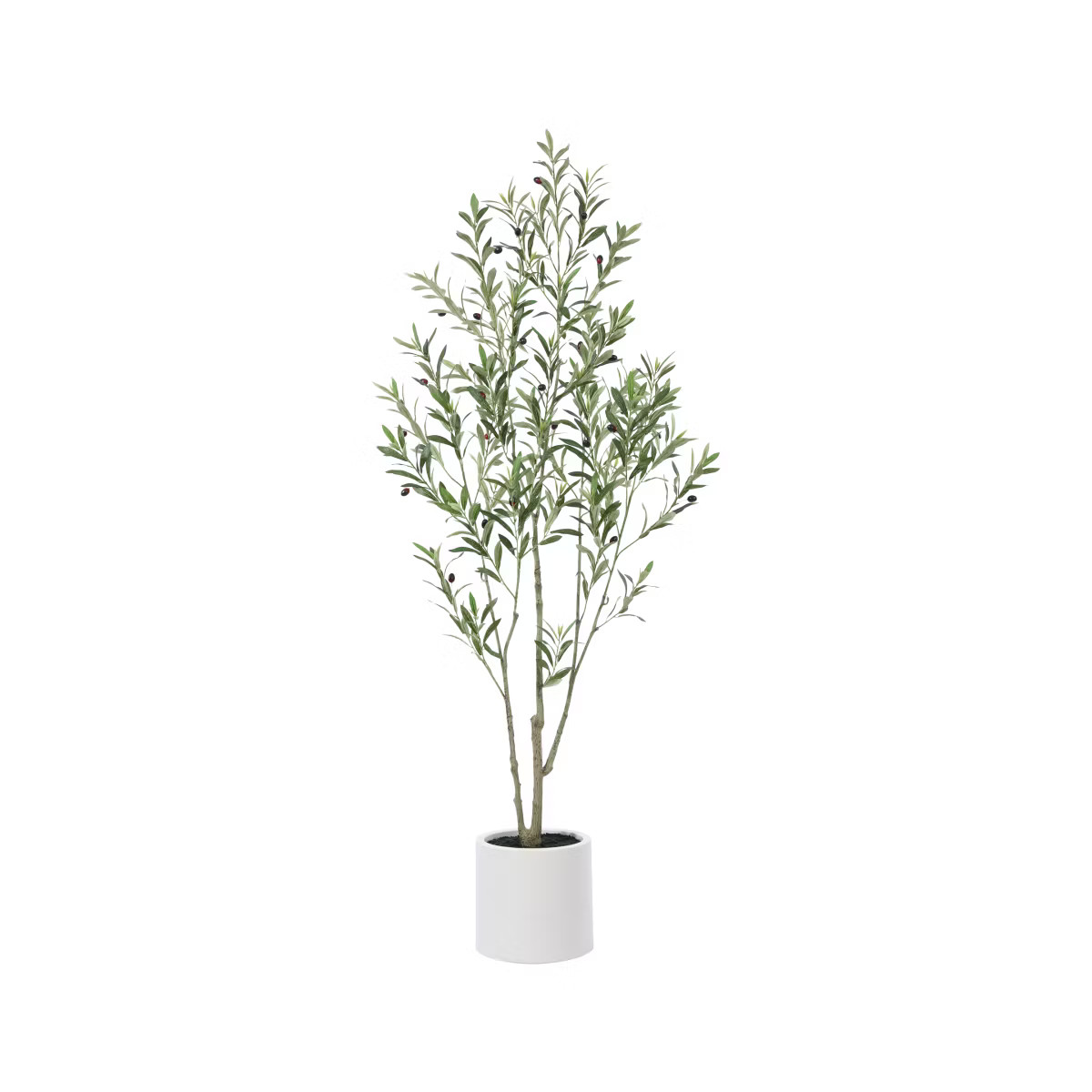 DR.Planzen Artificial Olive Trees, 5-7FT Tall Fake Olive Trees for Indoor, Large Olive Plants wit... | Target