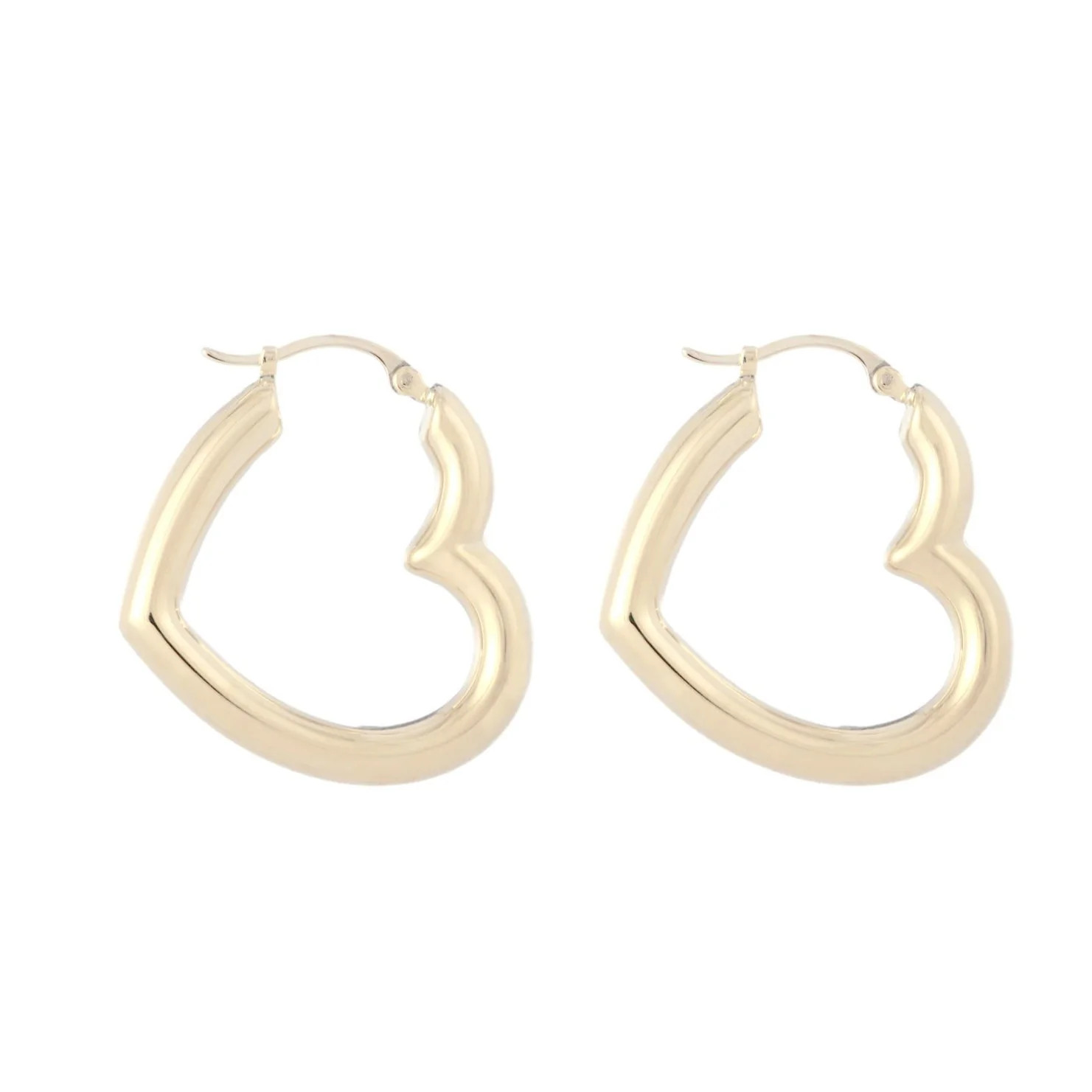Heart Helium Hoops | Ariel Gordon Jewelry