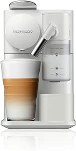 Nespresso Lattissima One Original Espresso Machine with Milk Frother by De'Longhi, Silky White | Amazon (US)