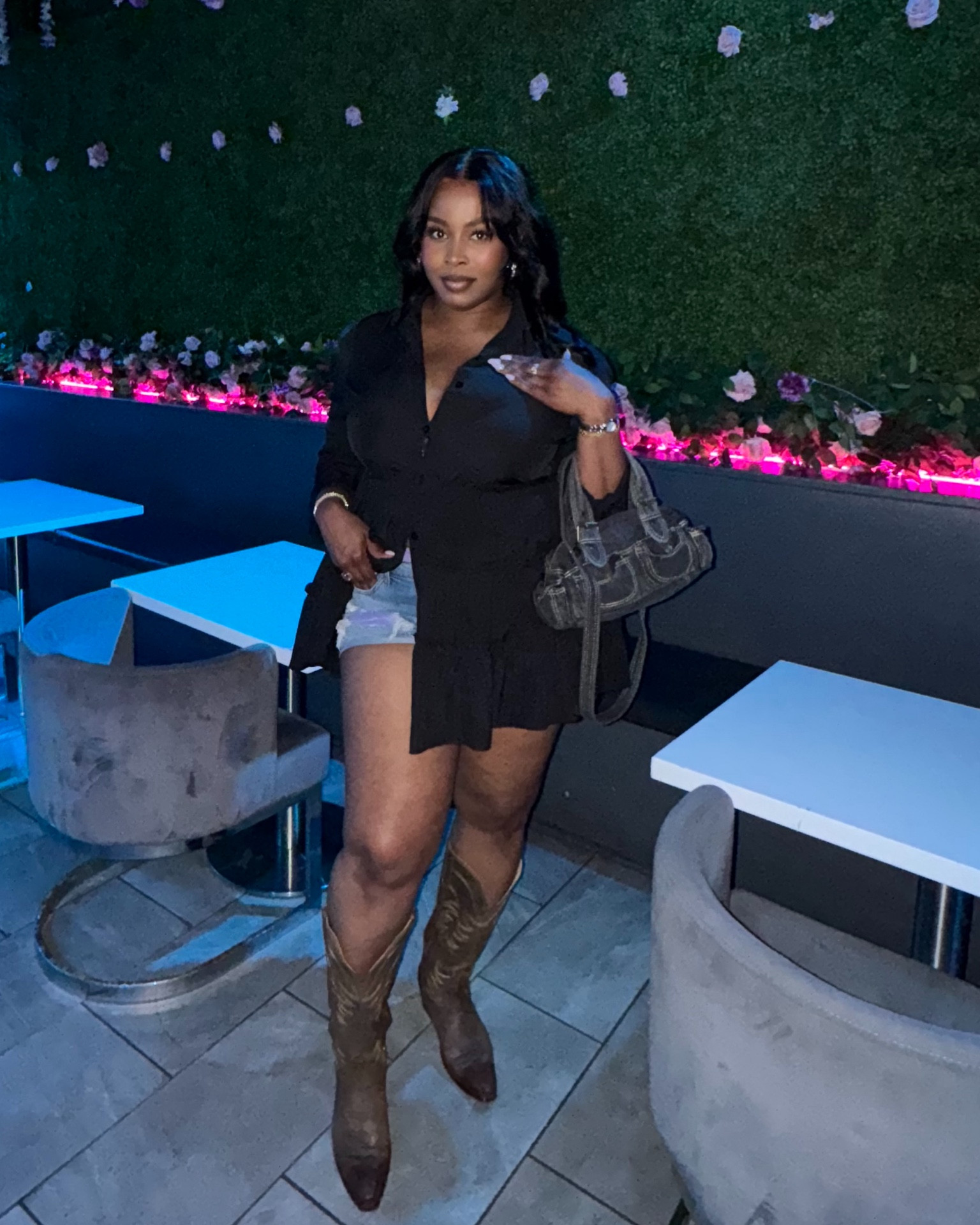 Girls night out or date night, here is a cute casual out fit idea. A button down, denim shorts and cowboy boots! With a denim bag for some y2k fashion. 

Xl, xtra large, size 14 and size 16. This outfit will get many compliments while you’re comfortable and having fun. 

Nordstrom Sale 
Outfit idea 
Back to school 



#LTKStyleTip #LTKPlusSize #LTKMidsize