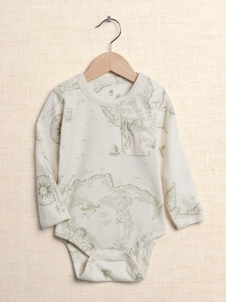 Baby Essential SUPIMA® Long-Sleeve Bodysuit | Banana Republic (US)
