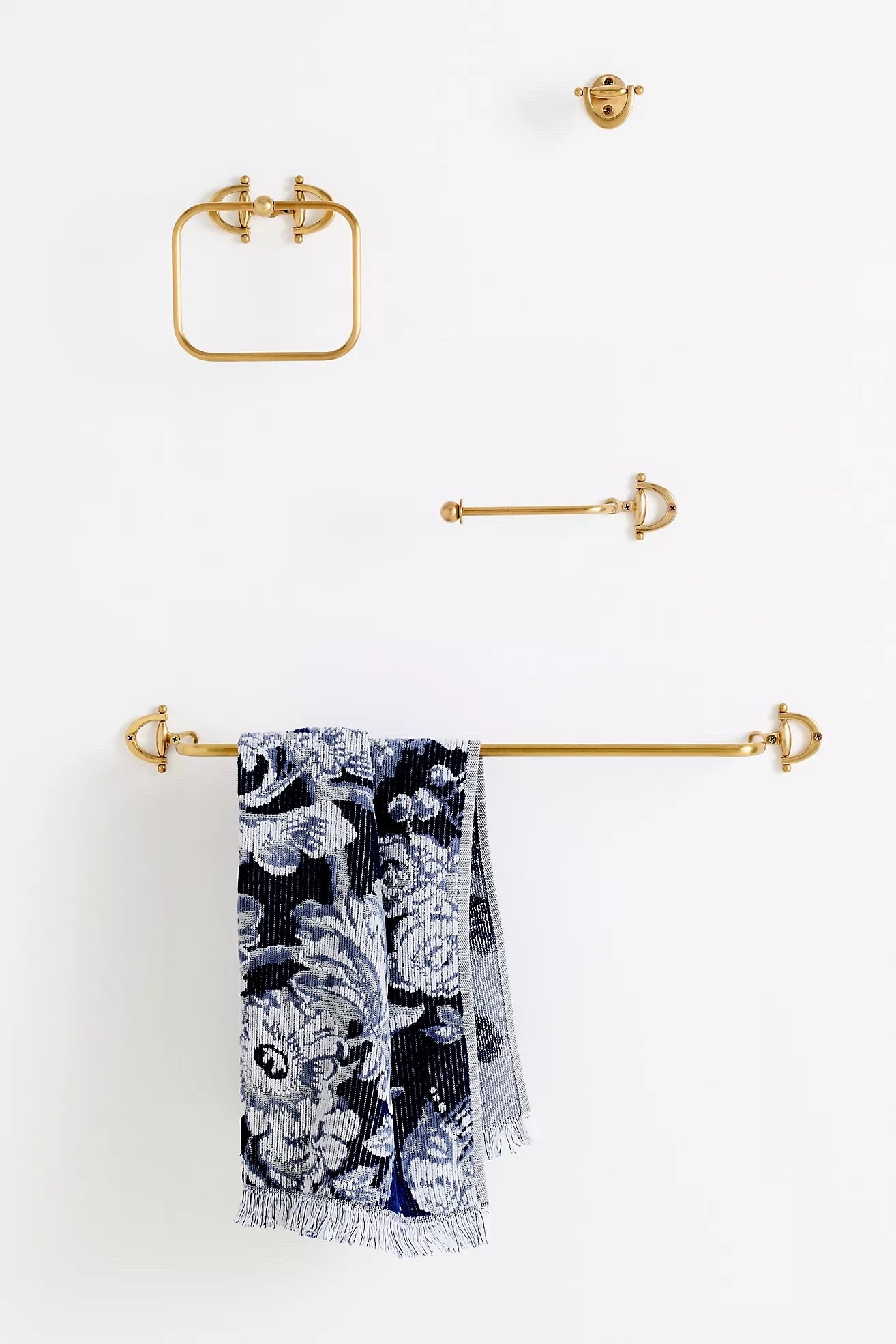 Equestrian Bit Western Style Bathroom Hardware #westernhome #ranchhouse #westernstyle
