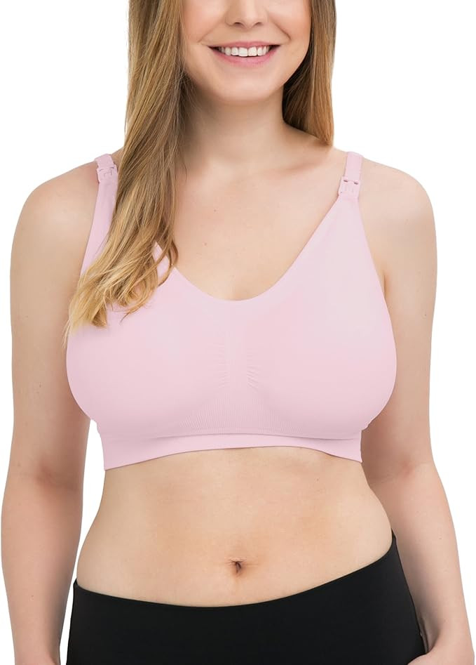 Kindred Bravely Simply Sublime Seamless Nursing Bra for Breastfeeding | Wireless Maternity Bra | Amazon (US)