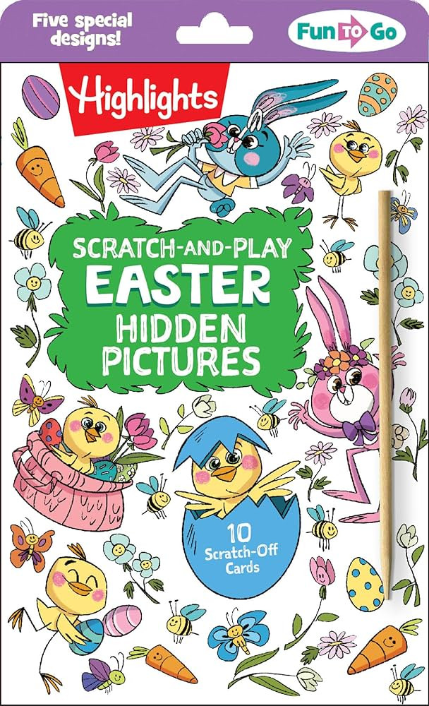 Scratch-and-Play Easter Hidden Pictures: Scratch-and-Play Easter Hidden Pictures (Highlights Fun ... | Amazon (US)