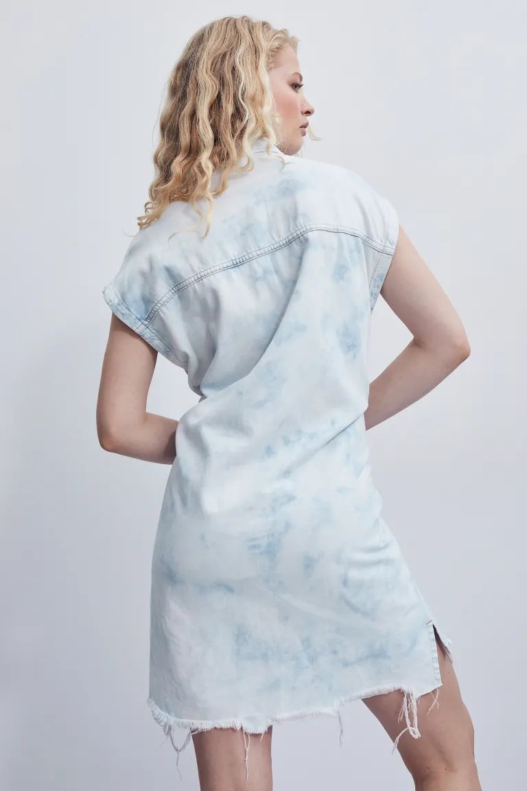 Robe chemise oversize en denim | H&M (FR & ES & IT)