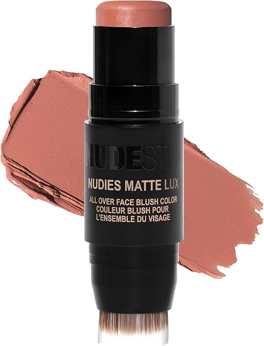Nudestix Nudies Matte Lux – 3-in-1 Soft-Matte Blush Stick for Cheeks, Eyes & Lips with Built-In... | Amazon (US)