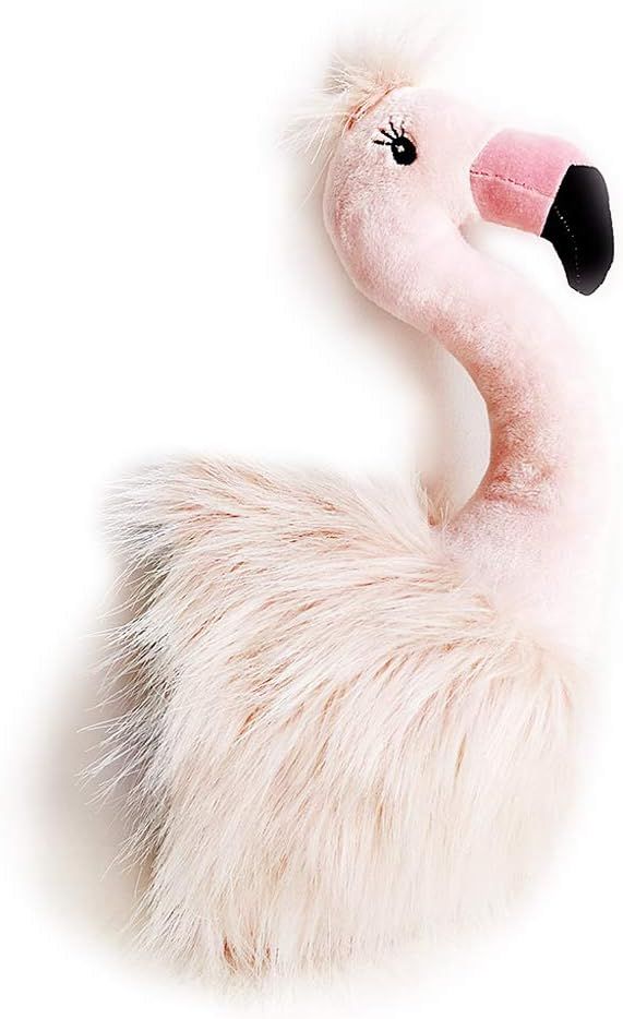 MON AMI Flamingo Stuffed Animal Head Wall Mount, Pink, 7", Elegant Children’S Bedroom Wall Moun... | Amazon (US)