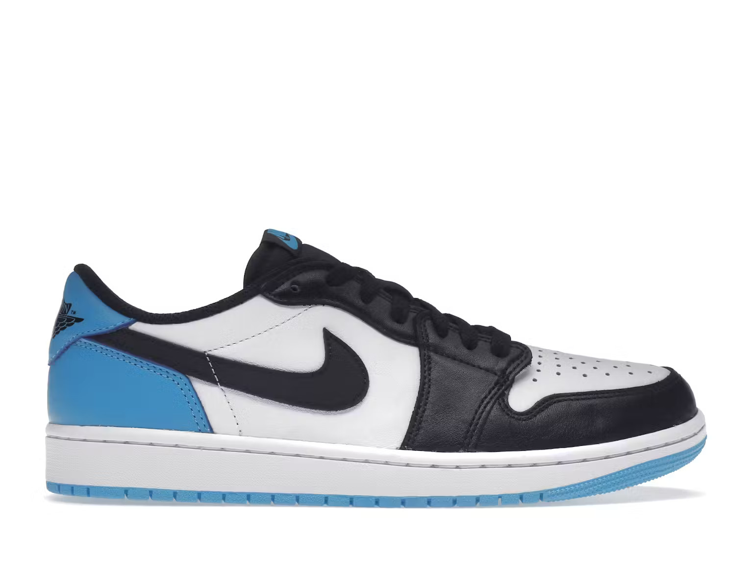 Jordan 1 Retro Low OGBlack Dark Powder Blue | StockX