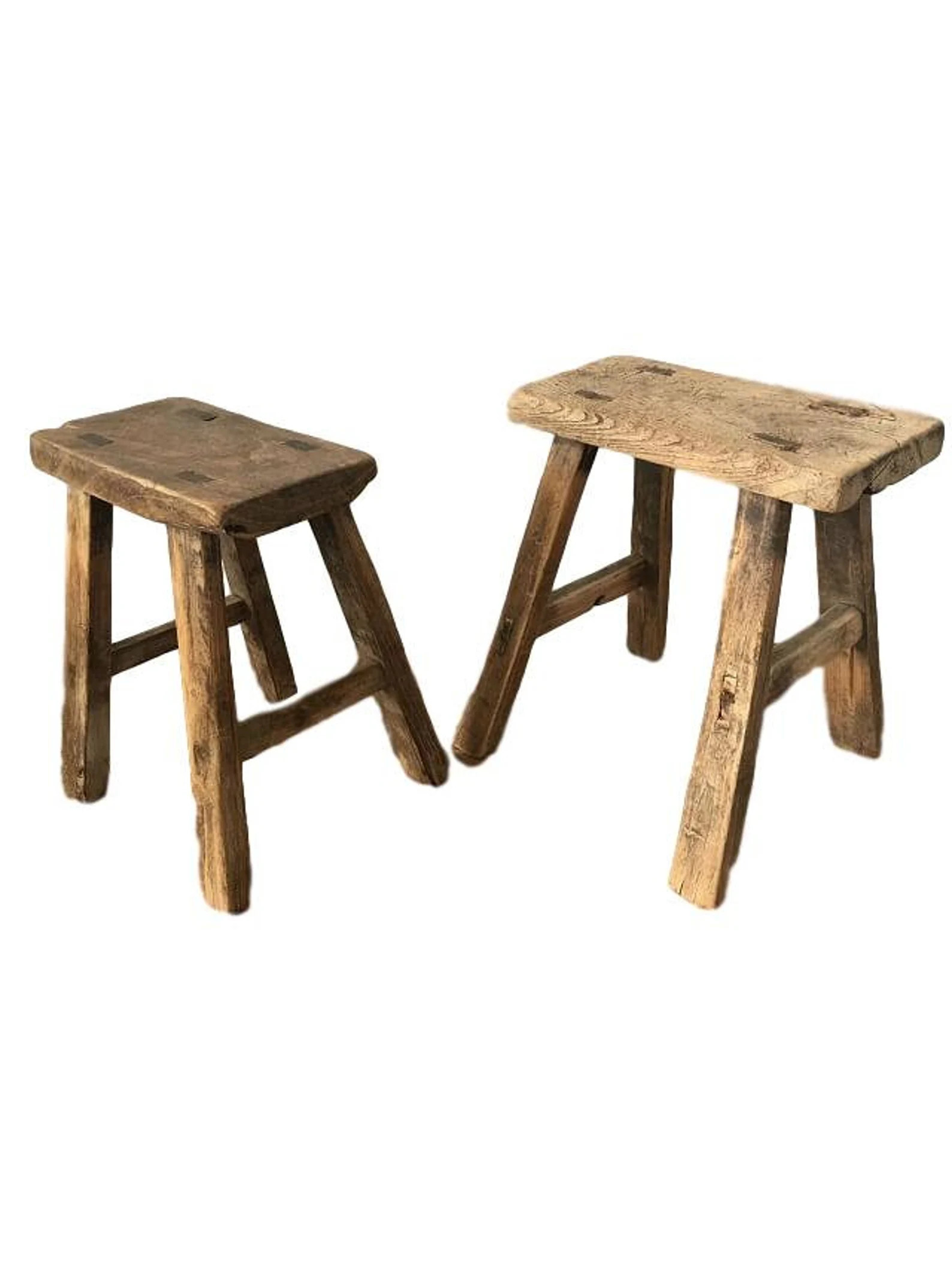 Antique Rustic Stools 30-40cm Height  Antique Stools Rustic - Etsy UK | Etsy (UK)