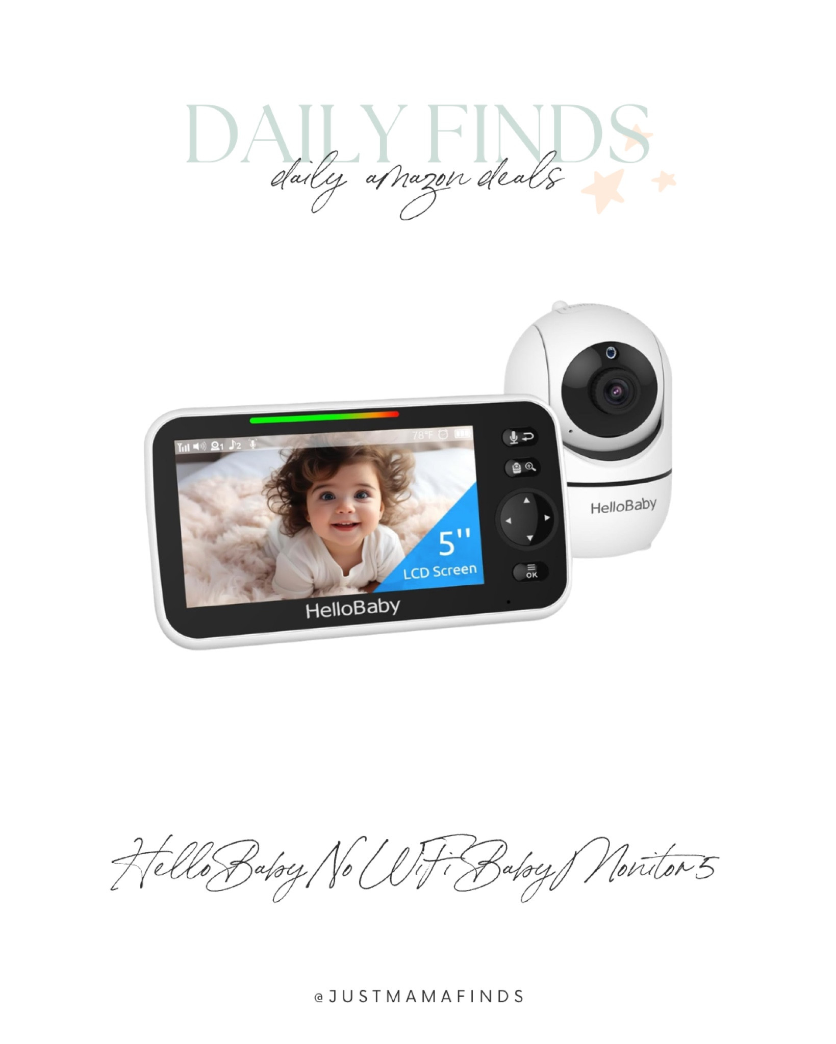 Baby monitor is on Amazon daily deals!

#LTKBaby #LTKU #LTKSaleAlert