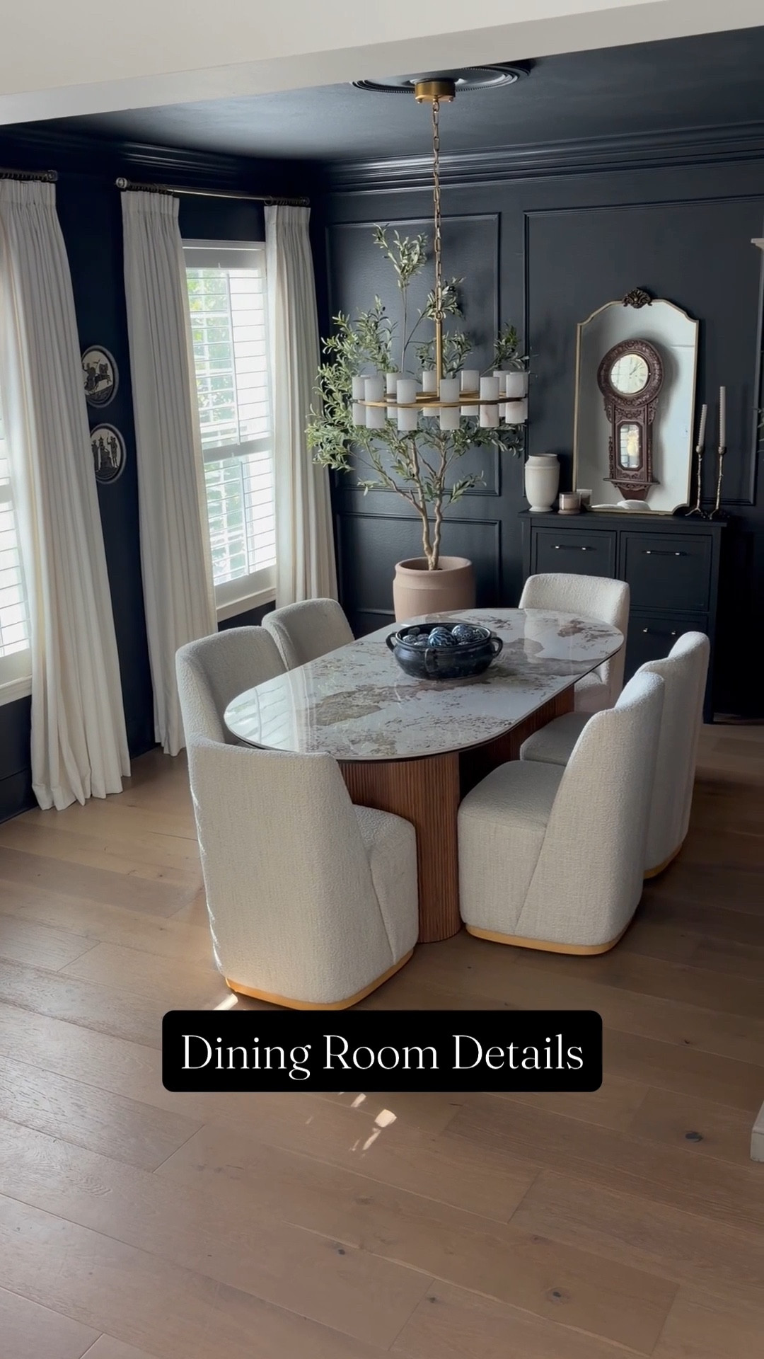 Dining room furniture and styling 




Dining chair
Dining table
Chandelier
Marble table
Curtains
Planters
