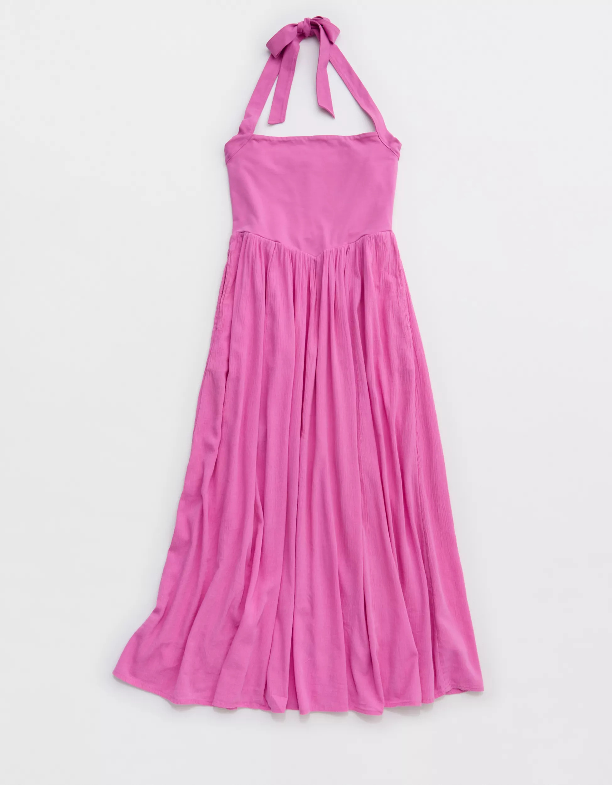 Aerie At The Barre Halter Dress | Aerie