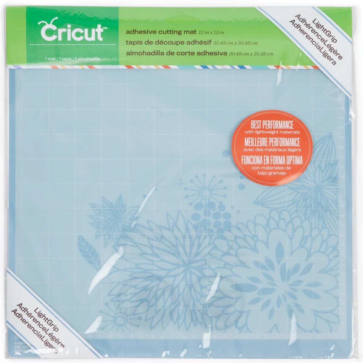 Cricut Cutting Mat 12"X12" - LightGrip - Walmart.com | Walmart (US)