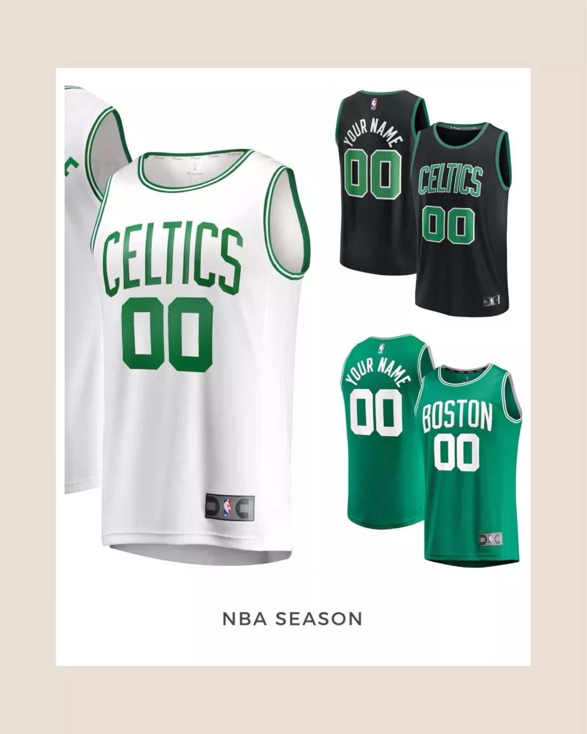 Larry Bird Boston Celtics custom nba logo Essential T-Shirt by