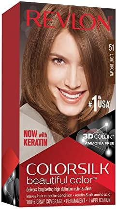 Revlon Colorsilk #51 Light Brown (Pack of 6) | Amazon (US)