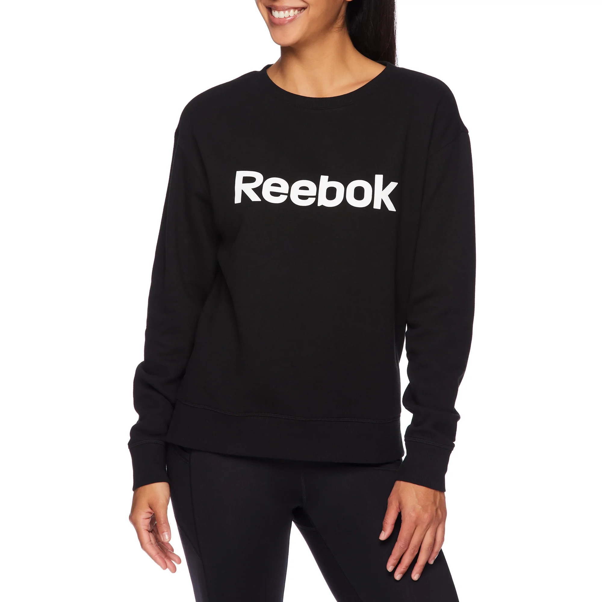 Reebok Women's Athleisure Fleece Crew | Walmart (US)