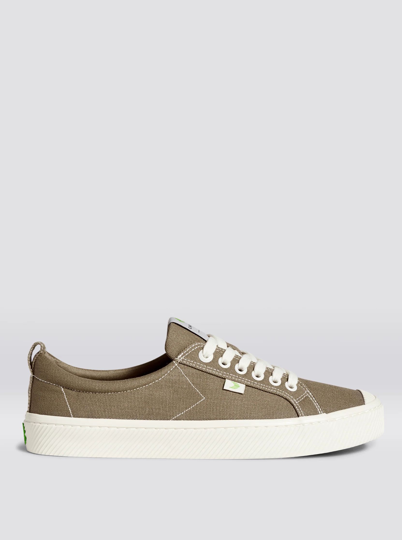 OCA Low Canvas Contrast Thread Sneaker Men - Burnt Sand | For Days