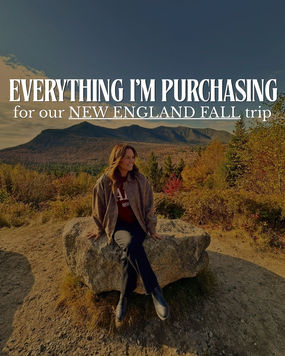 Fall staples for fall travel or any fall wardrobe!