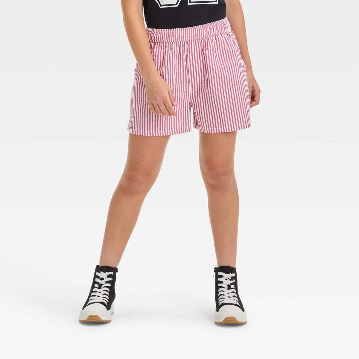 Girls' Striped Boxer Shorts - art class™ | Target
